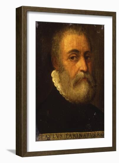 Portrait of the Artist-Paolo Farinati-Framed Giclee Print