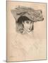 Portrait of the Artists Daughter, C1879-1903, (1903)-Paul Cesar Helleu-Mounted Giclee Print