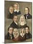 Portrait of the Artists Parents-Kornelis Douwes Teenstra-Mounted Art Print