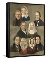 Portrait of the Artists Parents-Kornelis Douwes Teenstra-Framed Stretched Canvas