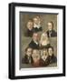 Portrait of the Artists Parents-Kornelis Douwes Teenstra-Framed Art Print