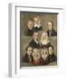 Portrait of the Artists Parents-Kornelis Douwes Teenstra-Framed Art Print