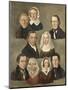 Portrait of the Artists Parents-Kornelis Douwes Teenstra-Mounted Art Print