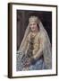 Portrait of the Artists Wife, 1917-Ivan Semyonovich Kulikov-Framed Giclee Print