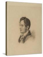 Portrait of the Author Alexander Herzen (1812-187), Ca 1836-Alexander Lavrentievich Vitberg-Stretched Canvas