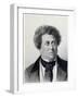 Portrait of the Author Alexandre Dumas, 19th Century-Georg Wilhelm Timm-Framed Giclee Print