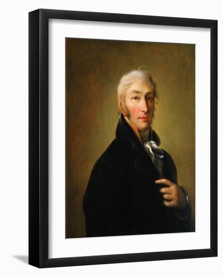 Portrait of the Author and Historian Nikolay M Karamzin, 1805-Giovanni Battista Ortolani Damon-Framed Giclee Print