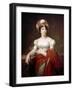 Portrait of the Author Baronne Anne Louise Germaine De Staël (1766-181)-François Pascal Simon Gérard-Framed Giclee Print