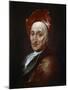 Portrait of the Author Bernard Le Bovier De Fontenelle, 18th Century-Hyacinthe Rigaud-Mounted Giclee Print