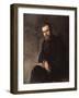 Portrait of the Author Gleb Uspensky (1843-190), 1884-Nikolai Alexandrovich Yaroshenko-Framed Giclee Print