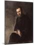 Portrait of the Author Gleb Uspensky (1843-190), 1884-Nikolai Alexandrovich Yaroshenko-Mounted Giclee Print