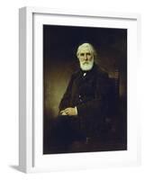 Portrait of the Author Ivan S. Turgenev (1818-188), 1875-Alexei Alexeyevich Harlamov-Framed Giclee Print