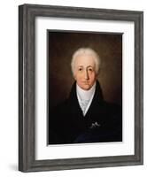 Portrait of the Author Johann Wolfgang Von Goethe, (1749-183), 1818-Ferdinand Jagemann-Framed Giclee Print