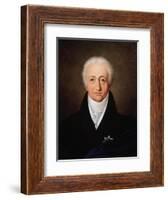 Portrait of the Author Johann Wolfgang Von Goethe, (1749-183), 1818-Ferdinand Jagemann-Framed Giclee Print