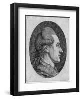 Portrait of the Author Johann Wolfgang Von Goethe (1749-183)-Dora Stock-Framed Giclee Print