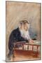 Portrait of the Author Leo N. Tolstoy (1828-191), 1900s-Ilya Yefimovich Repin-Mounted Giclee Print