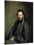 Portrait of the Author Leo Tolstoy-Ivan Nikolaevic Kramskoj-Mounted Giclee Print