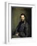 Portrait of the Author Leo Tolstoy-Ivan Nikolaevic Kramskoj-Framed Giclee Print