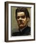 Portrait of the Author Maxim Gorky (1868-193), 1906-Akseli Gallen-Kallela-Framed Giclee Print