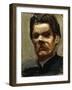 Portrait of the Author Maxim Gorky (1868-193), 1906-Akseli Gallen-Kallela-Framed Giclee Print