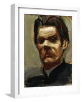 Portrait of the Author Maxim Gorky (1868-193), 1906-Akseli Gallen-Kallela-Framed Giclee Print