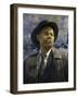 Portrait of the Author Maxim Gorky (1868-193), 1936-Isaak Izrailevich Brodsky-Framed Giclee Print