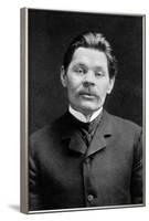 Portrait of the Author Maxim Gorky (1868-193), C. 1906-null-Framed Photographic Print