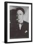 Portrait of the Author Mikhail Bulgakov (1891-194), 1920-null-Framed Giclee Print