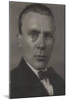 Portrait of the Author Mikhail Bulgakov (1891-194), Early 1920s-null-Mounted Giclee Print