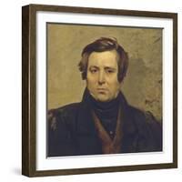 Portrait of the Author Vasily Ivanovich Orlov (1792-186), 1836-Karl Pavlovich Briullov-Framed Giclee Print