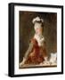 Portrait of the Ballerina Marie-Madeleine Guimard (1743-181)-Jean-Honoré Fragonard-Framed Giclee Print