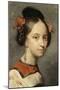 Portrait of the Ballerina Marie Taglioni-Ary Scheffer-Mounted Giclee Print