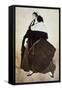 Portrait of the Ballet Dancer and Patron Ida Rubinstein, 1921-Leon Bakst-Framed Stretched Canvas