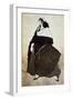 Portrait of the Ballet Dancer and Patron Ida Rubinstein, 1921-Leon Bakst-Framed Giclee Print