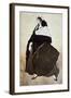 Portrait of the Ballet Dancer and Patron Ida Rubinstein, 1921-Leon Bakst-Framed Giclee Print