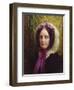 Portrait of the Baroness of Villeguy (Oil on Canvas)-Antoine Auguste Ernest Herbert or Hebert-Framed Giclee Print