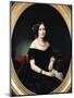 Portrait of the Baroness of Weisweiller, 1853-Federico de Madrazo y Kuntz-Mounted Giclee Print