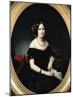 Portrait of the Baroness of Weisweiller, 1853-Federico de Madrazo y Kuntz-Mounted Giclee Print