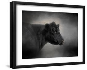 Portrait of the Black Angus-Jai Johnson-Framed Giclee Print