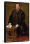 Portrait of the Blessed Thomas Percy, 7th Earl of Northumberland-Steven van der Meulen-Framed Stretched Canvas