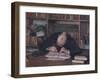 Portrait of the Bookseller E. J. Fontaine, 1885-Gustave Caillebotte-Framed Giclee Print