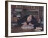 Portrait of the Bookseller E. J. Fontaine, 1885-Gustave Caillebotte-Framed Giclee Print