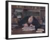 Portrait of the Bookseller E. J. Fontaine, 1885-Gustave Caillebotte-Framed Giclee Print