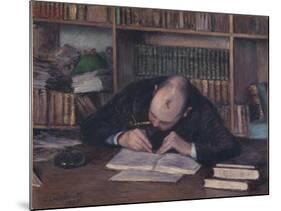 Portrait of the Bookseller E. J. Fontaine, 1885-Gustave Caillebotte-Mounted Giclee Print