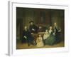 Portrait of the Brak Family, Amsterdam Mennonites-Tibout Regters-Framed Art Print