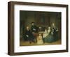 Portrait of the Brak Family, Amsterdam Mennonites-Tibout Regters-Framed Art Print