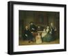 Portrait of the Brak Family, Amsterdam Mennonites-Tibout Regters-Framed Art Print