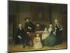 Portrait of the Brak Family, Amsterdam Mennonites-Tibout Regters-Mounted Art Print