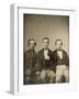 Portrait of the Branch Brothers (Daguerrotype)-null-Framed Giclee Print