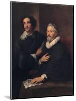 Portrait of the Brothers De Wael, C. 1620-1630-Sir Anthony Van Dyck-Mounted Giclee Print